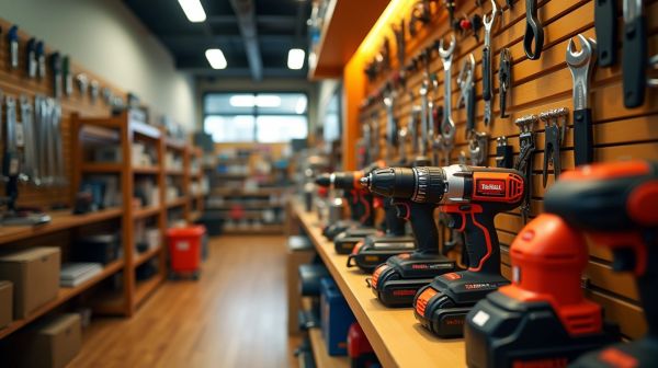 Trouvez les outils adaptés à vos projets au magasin d'outils