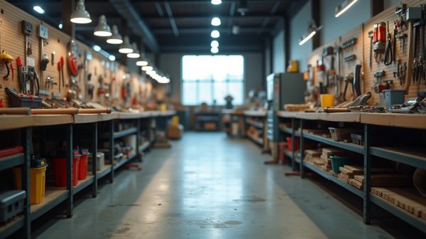 Trouvez les outils adaptés à vos projets au magasin d'outils