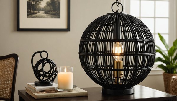 Lustre rotin noir : une touche sophistiquée pour votre chez-vous
